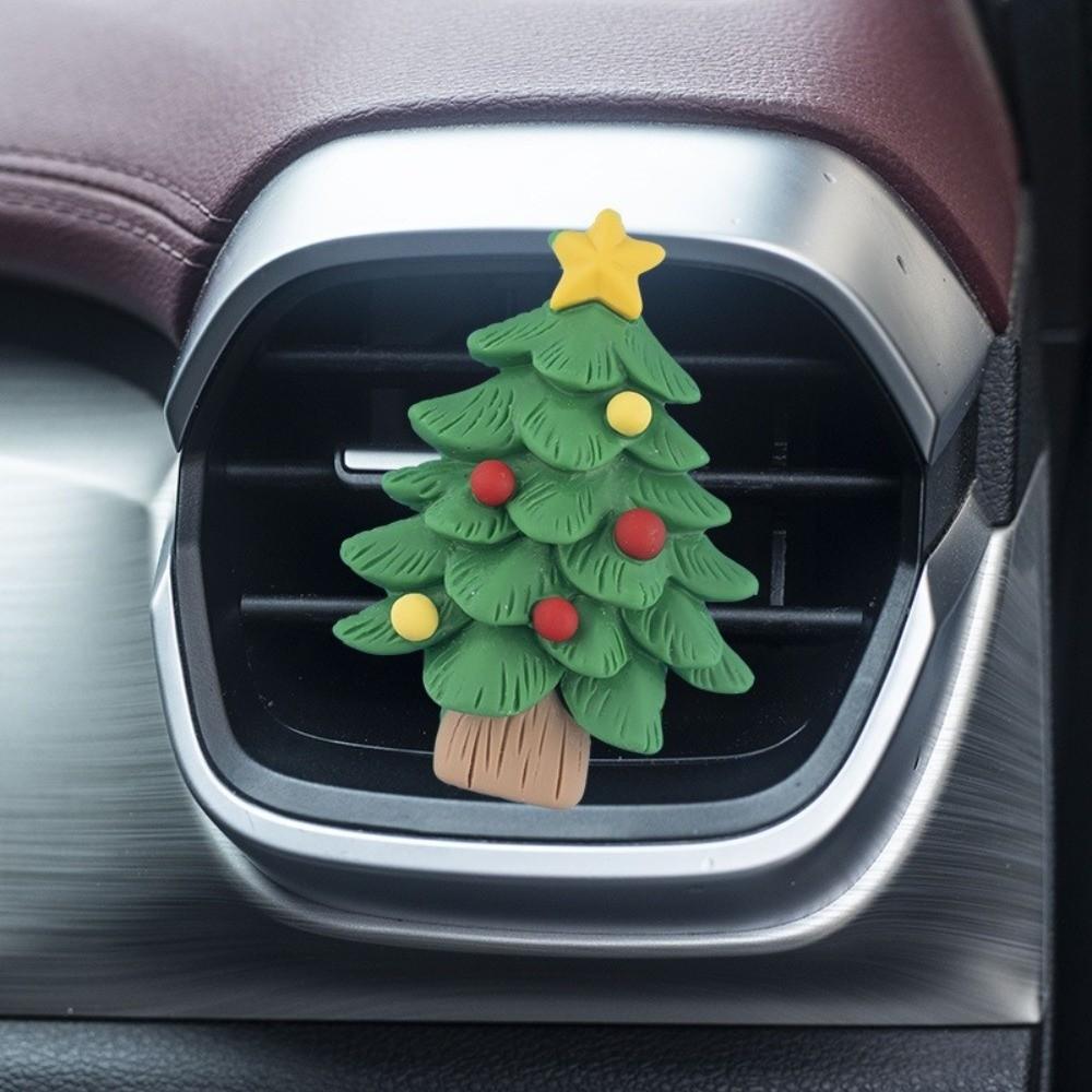 Creative Car Air Outlet Aroma Diffuser 3D Air Outlet Christmas Decoration Gift