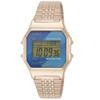 TIMEX 80 Unisex Watch with Blue Dial, Brass Quartz Movement, Gold (TW2V19600) [Parallel Import]
