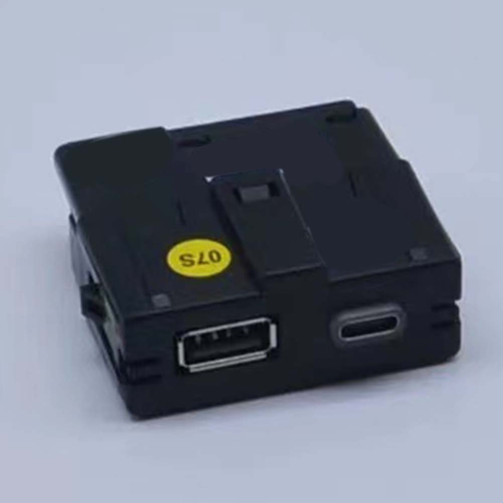Black USB Socket Adapter Usb Connector For Kodiaq Accessory Adapter For Skoda Easy Installation Non-deformation Design