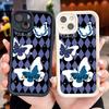 Unique Butterfly Pattern Phone Case for iPhone Samsung Galaxy Xiaomi Redmi POCO HUAWEI Honor Shockproof Rubber Soft Flexible Cover Casing