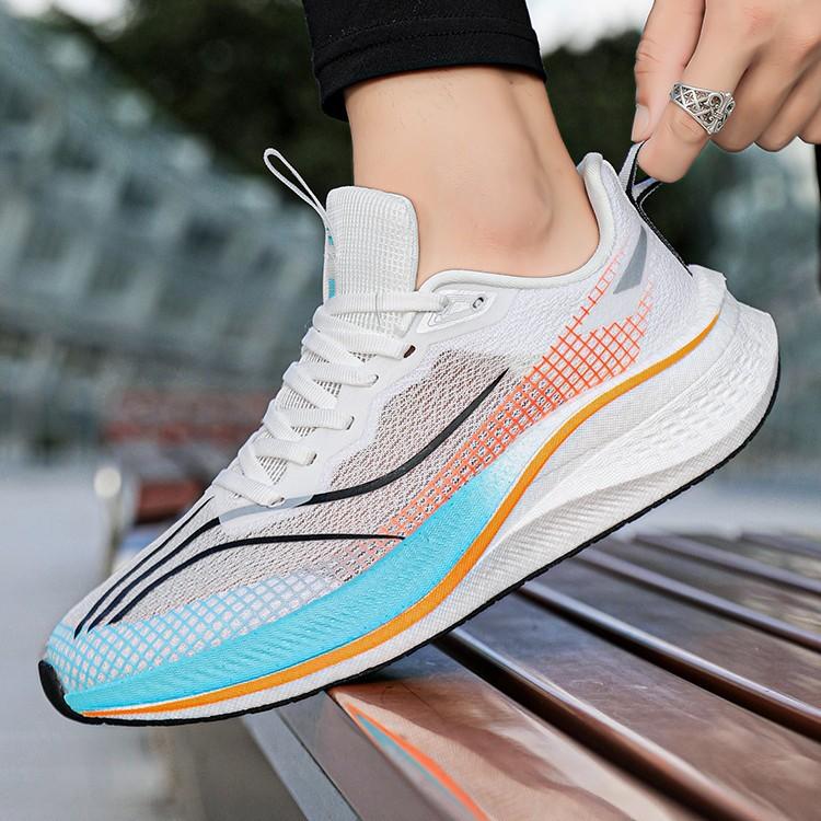 Модная, амортизирующая, универсальная спортивная и любительская обувь, дышащая и износостойкая, нескользящая, легкая и удобная спортивная обувь для бега