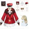 Игра Klee Косплей Костюм Аниме Парики Униформа Симпатичная Лоли Вечеринка Наряд Женский Карнавальный Костюм на Хэллоуин