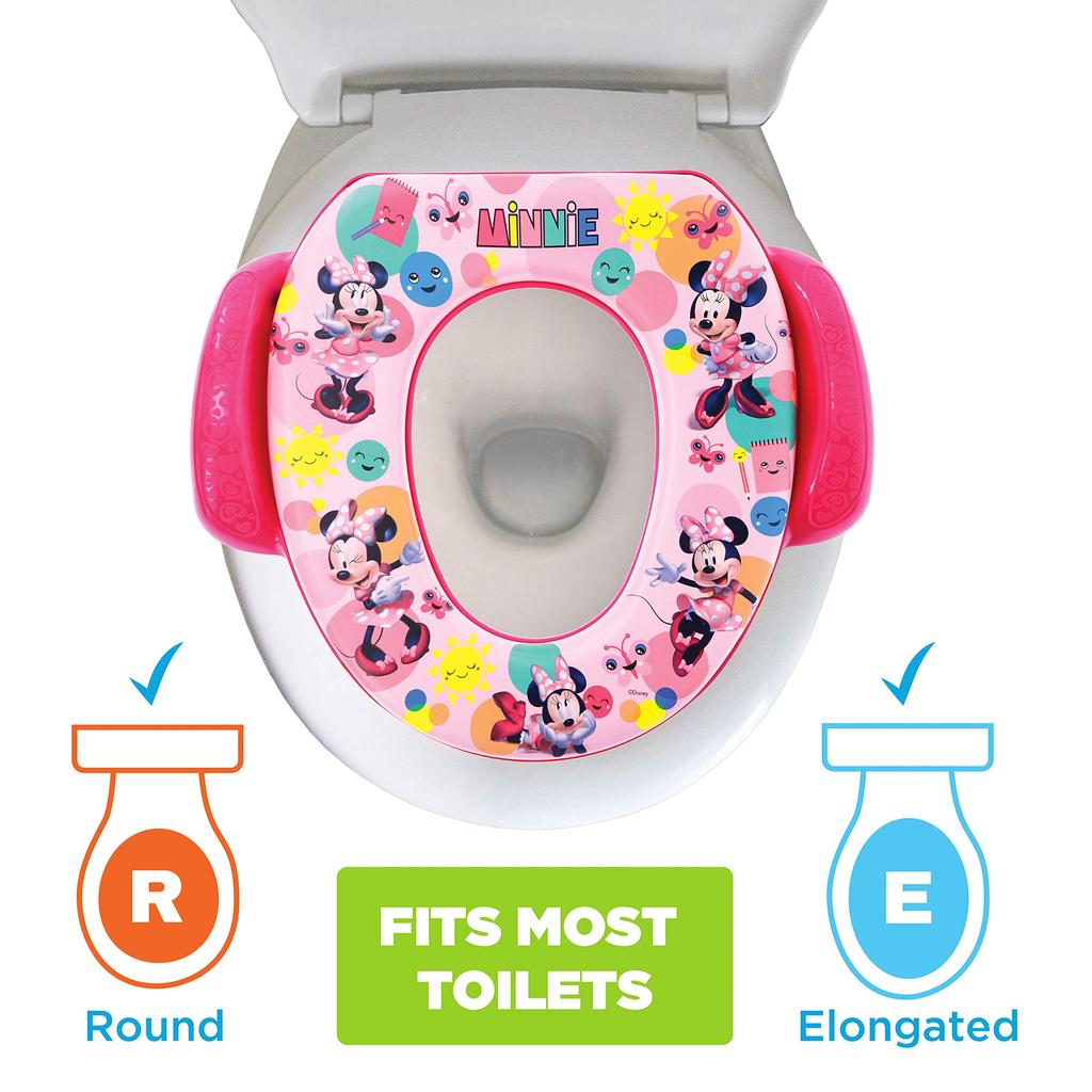Disney Disney Minnie Minnie Mouse MINNIE MOUSE Детское сиденье для унитаза Приучение к горшку Pink Pop Attitude [Товар]