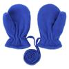 4T Polar Fleece Easy-On Baby Toddler Lanyard Mittens Boys Girls Gloves Fleece Lined Kids Mittens