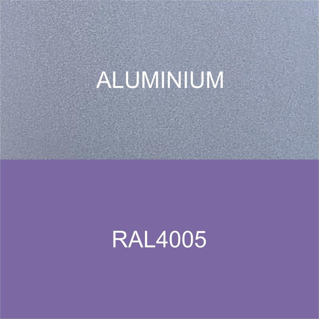 Настенные часы CalleaDesign SMILE Фиолетовый алюминий