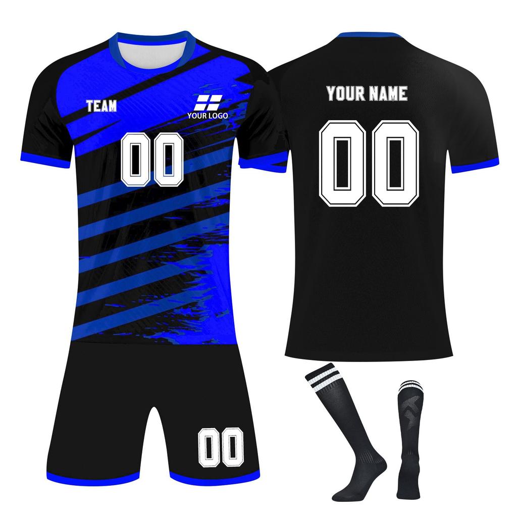 Комплект персонализированных рубашек для мужчин и девочек с именем и номером, футбольные майки на заказ для мальчиков, тренировочный костюм