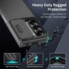 Прочный противоударный магнитный чехол для телефона Samsung Z Fold 7 6 5 4 Funda для Samsung Z Flip 7 6 5 Защитный чехол-броня со шторкой для камеры