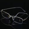 Square Eyeglasses Anti-Blue Light Reading Glasses Women Metal Optical Spectacle Eyeglass Progressive Near Far Glasses
