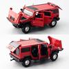 Металлическая модель внедорожника Hummer H2 со звуком и светом для коллекционеров