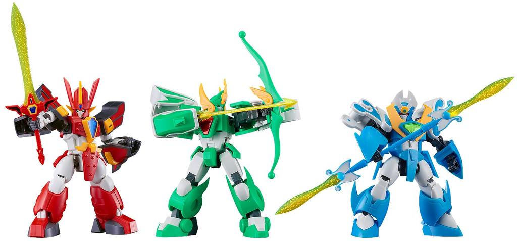 MODEROID Mado King The Three Mado Kings of Light Assembled Plastic Model Kit Granzort Set, Non-Scale