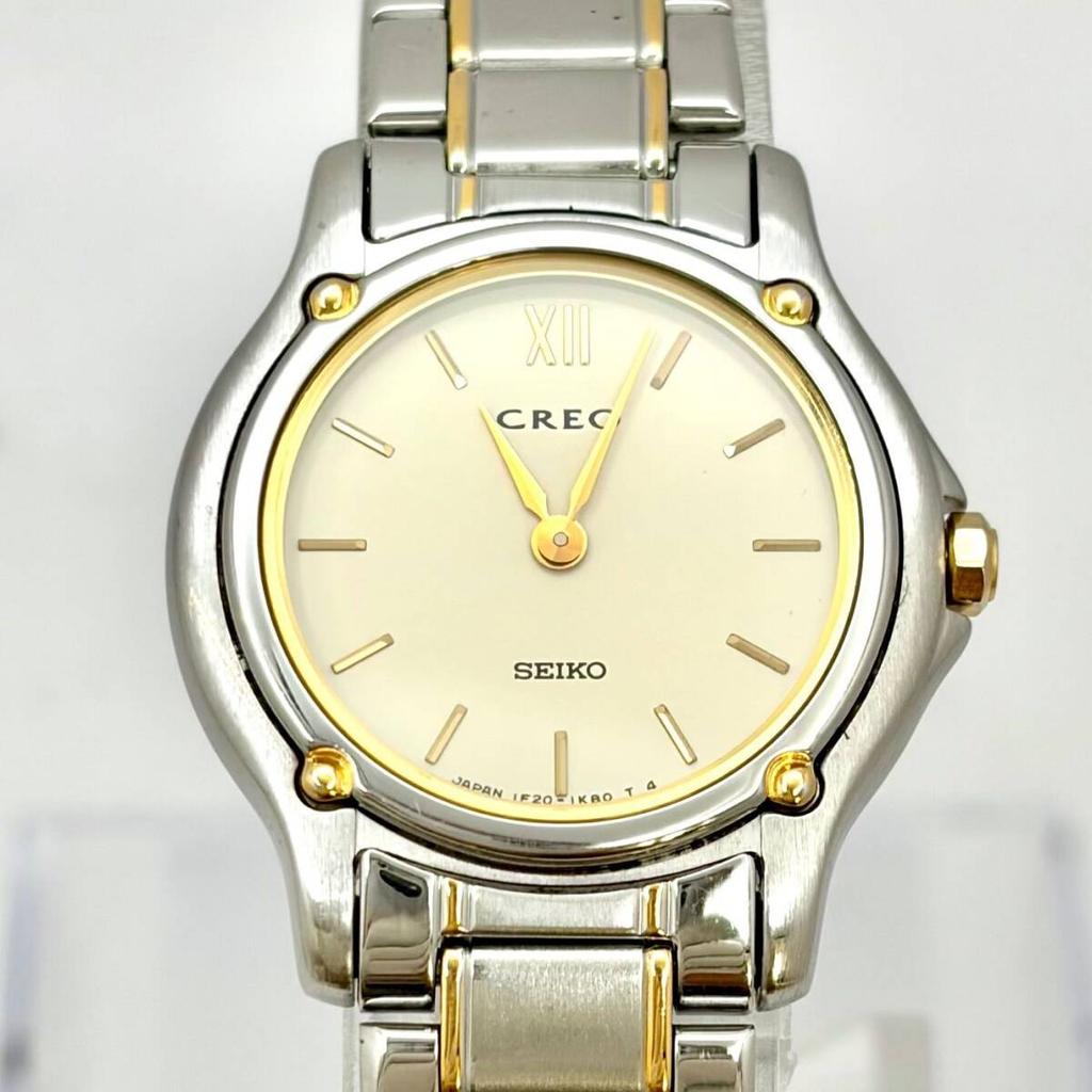 SEIKO Creo Часы 0N1084 Новая Батарея Женские 1F20-0G50
