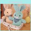 Scarf Rabbit Colorful Plush Toy Cute Cartoon Kid Companion Birthday Doll Gift