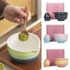Ceramic Matcha Bowl Gradient Tea Salad Soup Bowl Green Tea Maker Cup  for Tea Set Accessories