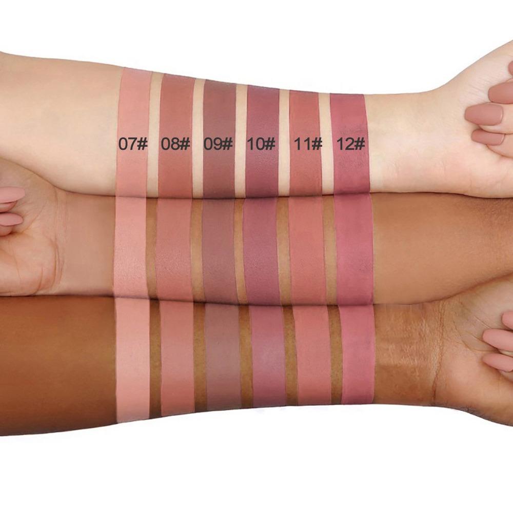 HANDAIYAN Mattic Mist Velvet 12-цветная жидкая губная помада