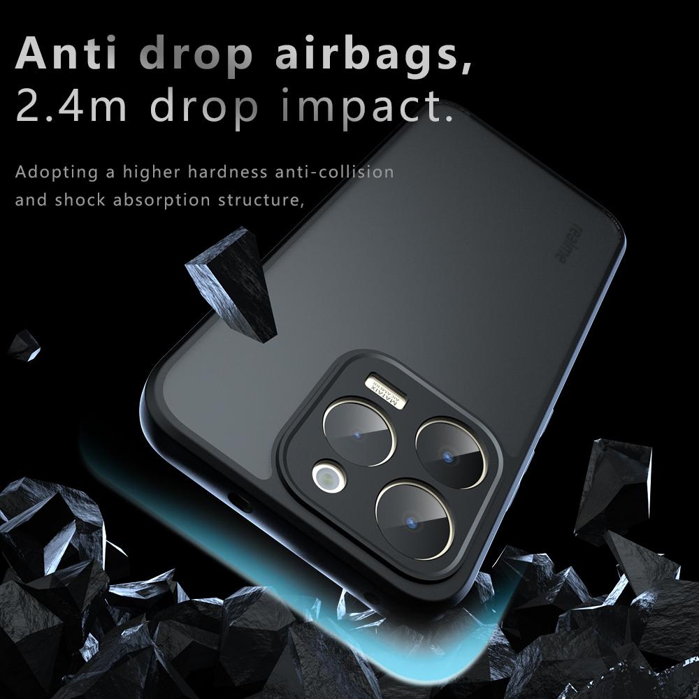 Чехол для Realme 15T Чехол Матовый Полупрозрачный и Прозрачный Сверхтонкий Ударопрочный Задняя Накладка Funda Capa