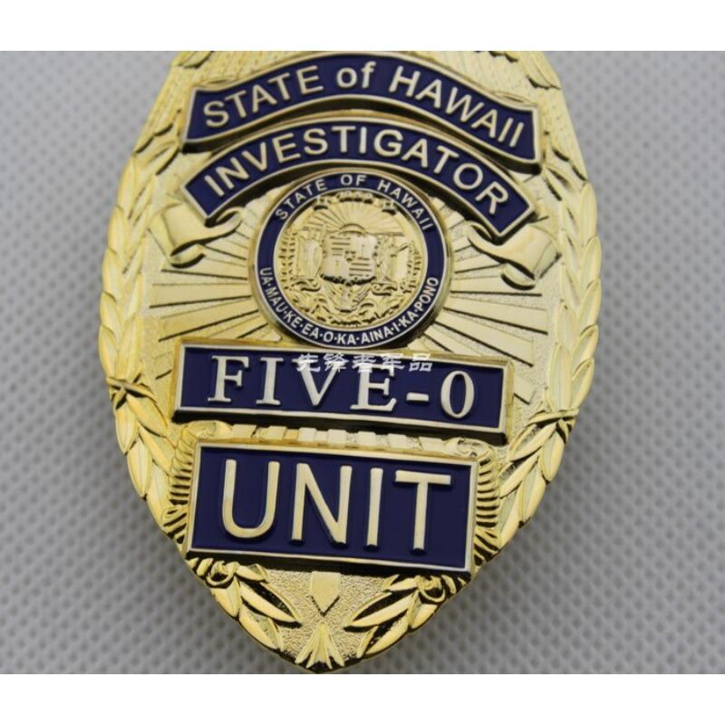 Американский металлический значок, Значок Гавайев Hawaii Five-0 Значок Paradise Regent, Значок, Поясной значок