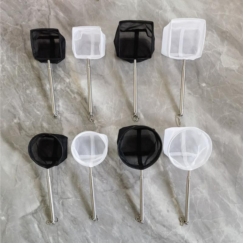 Stainless Steel Fine Net Fishing Net - Retractable and Durable Aquarium and Fish Tank To Catch Small Fish Accessories