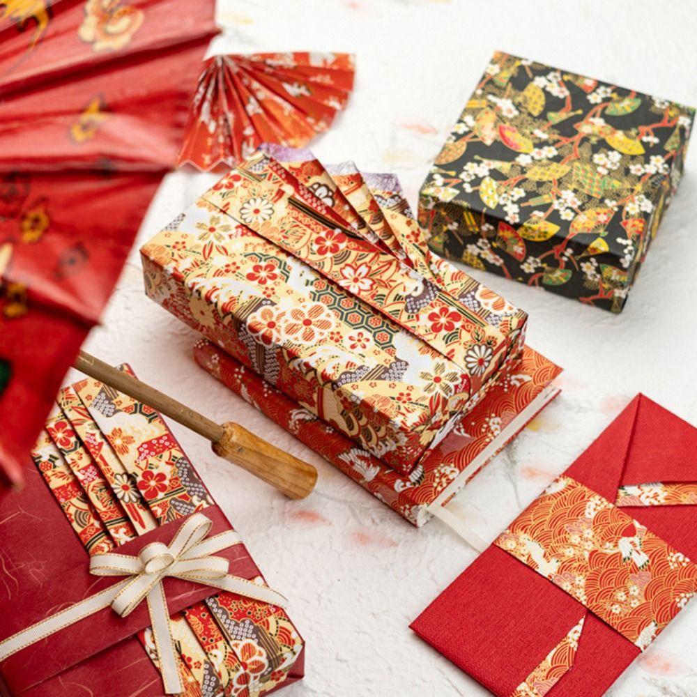 Sakura Pattern Japanese Style Gift Wrap Paper Paper-cut Craft Paper Creativity Exercise