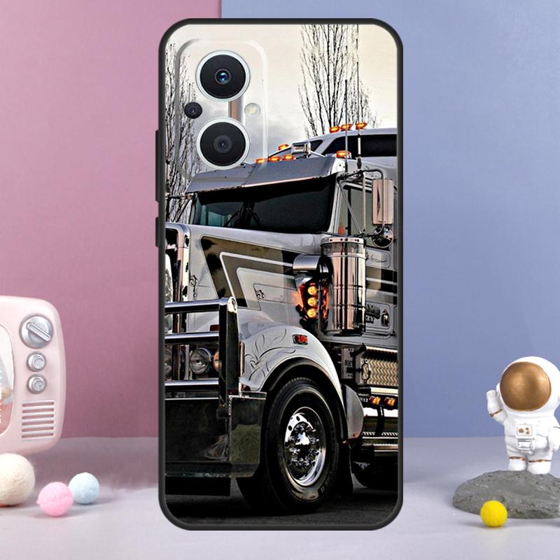 Cool Heavy Truck Car Funda For OPPO Reno 12 F 11F 13F 14F 10 11 13 14 Pro 7 8 Lite OPPO Find X9 X6 X5 X8 Pro Case