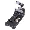 1 Set Photography Mounting Board 15mm Pipe Clamp Secure Camera Plate Multiple Thread Holes Aluminum Construction