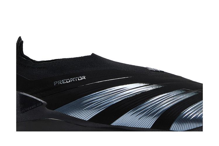 adidas Predator 24 Elite Без шнурков FG Черный угольный Карбон