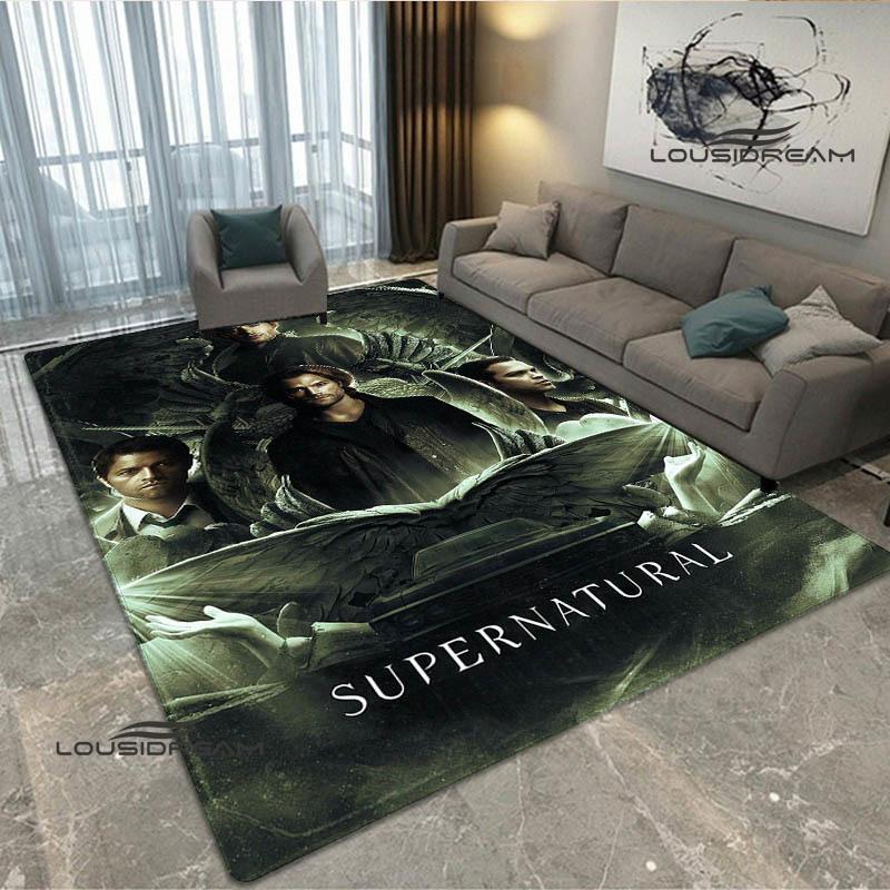 Supernatural Join the Hunt printed carpet Non-slip carpet outdoor carpets area rug bedroom decor rug for bedroom birthday gift