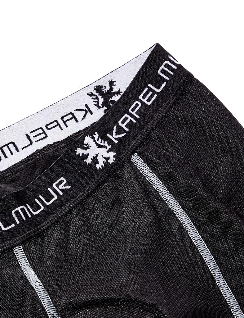 Kapelmuur Mesh Cycling Inner Size L Men's Pants, Black,
