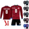 Personalised Shirts Kit Mens Girls With Name Number Custom Football Jerseys For Boys Training Suit