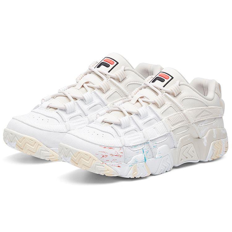 Fila Fusion Buster Bread Обувь Модная Удобная Амортизирующая Износостойкая Дышащая Низкая Ретро Баскетбольные Кроссовки T12W041202FWW