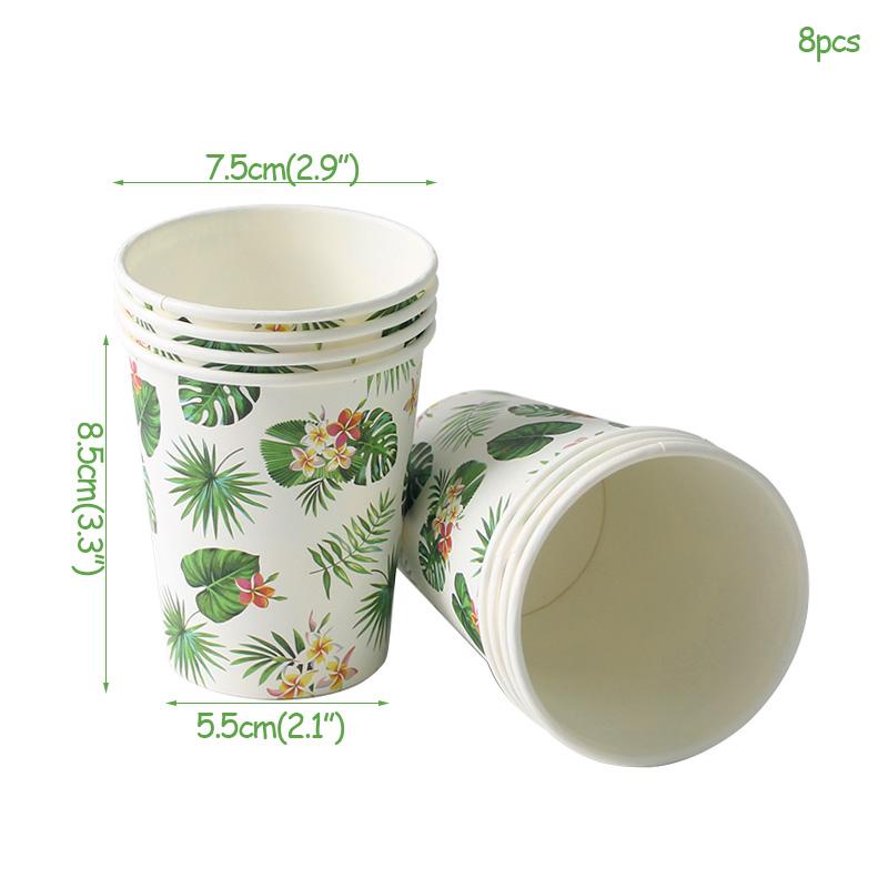 Украшения для гавайской вечеринки, гавайские пальмовые листья, баннер, гирлянда, луау, алоха, фламинго, летняя тропическая вечеринка, день рождения, свадьба, декор