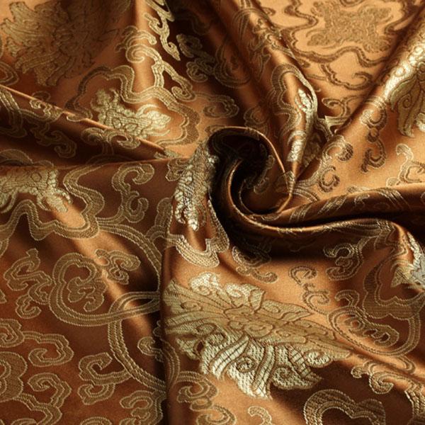 1 м китайская ткань с вышивкой, парча, атласная ткань ручной работы «сделай сам»