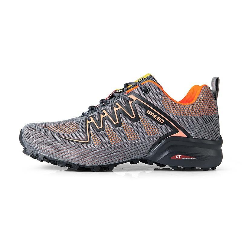 Outdoor Shoes Hiking Shoes Outdoor Light Training Shoes Men's Shoes Mesh Casual Shoes Men's Comfortable And Breathable Fashion