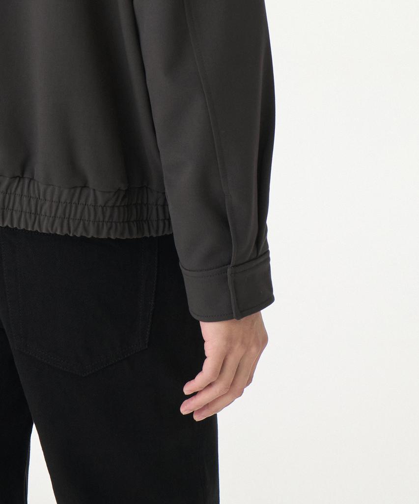 Musinsa Standard High-Neck Minimal Blouson Jacket [Gunmetal]