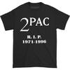 Официальная футболка-мемориал Тупака R.I.P. Футболка 2Pac 1971-1996 -M