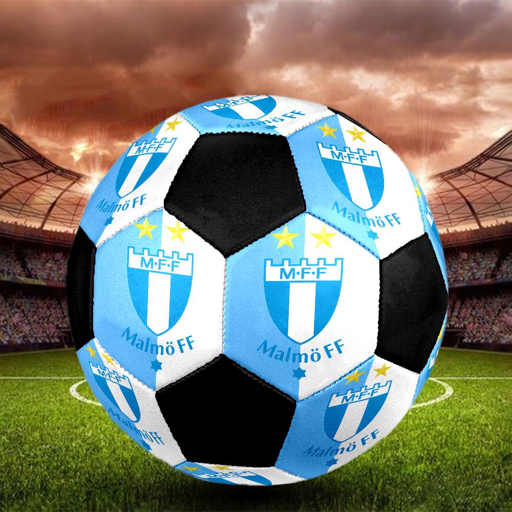 1pc Malmo FF Soccer Ball Size 5 Indoor Soccer Ball Fashion Colorful Backyard Game - Great For Sports Fans Gift HE72