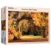 Пазл Life Oak Tree's Autumn Jigsaw Puzzle PL1376, 1000 деталей, разные цвета, 1000 деталей Пазл, Детские игры, Развивающие игрушки