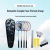 WEZHO Badminton Racket Training & Couple Set