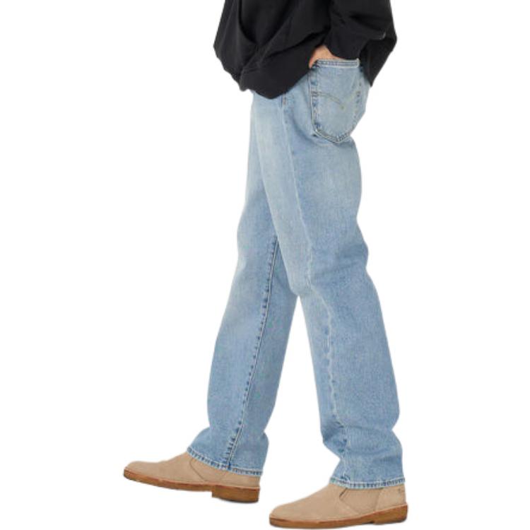 Levi's Джинсы Levis X END Мужские Синие Умеренно Прямой Крой 00501-3337