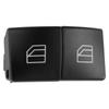 2Pcs Window Switch Button Cover for Mercedes-Benz C-Class (W204) 2008-2012 for Mercedes-Benz E-Class (W212) 2010-2012 Car Parts