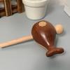 Wooden Fish Ornament Smooth Surface Whale Shape Block Toy Ornament Percussion Instrument