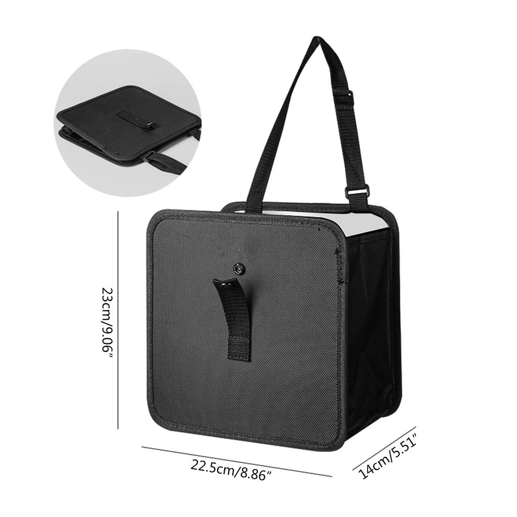 Универсальный автомобильный мусорный бак для подголовника заднего сиденья автомобиля, мусорный бак, автомобильный мусорный бак, водонепроницаемый материал Оксфорд