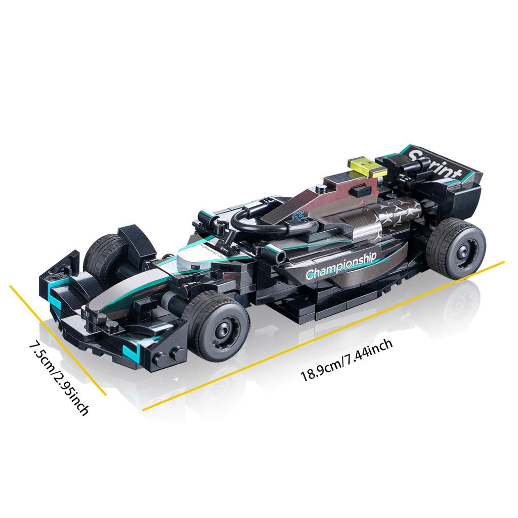 Amg Petronas W15 Строительный набор Performance Гоночный автомобиль Игрушка для детей Взрослых Совместимый с Lego Коллекционный Speed Champions
