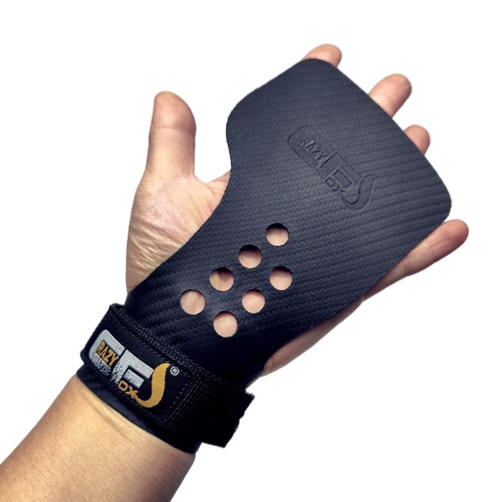CRAZY FOXS Tomahawk Grips Lifting Straps Heavy Duty Grips for Pull Ups Dead Lift Power Lifting Pull up Rowing Machine