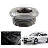 Metal Differential Drain Plug with O-Ring Sealing Ring Auto Replacement Accessories for EF Series 33117525064 6004178