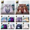 Dream Catcher Duvet Set 3D Printing Bedding Set Design Bed Set Cover Girl Dream Bedding Cover Suit Single Size Bedspread