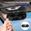 Car Glasses Case Sunglasses Storage Box Auto Interior Accessories For VW GTI Polo Passat Scirocco Golf Tiguan T-ROC Touareg zk4