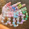 Candy Color Mobile Phone Lanyard Creative Wrist Strap  Bow Short Anti-Lost Phone Lanyard Backpack Pendant Decoration