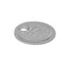 Free Ship Hot Sale 1pc Coin- Type 0.6-2.4mm Spark Plug Gap Gauge Measurement Tool Range Spark Plug Gage Caliber Measuring Tool