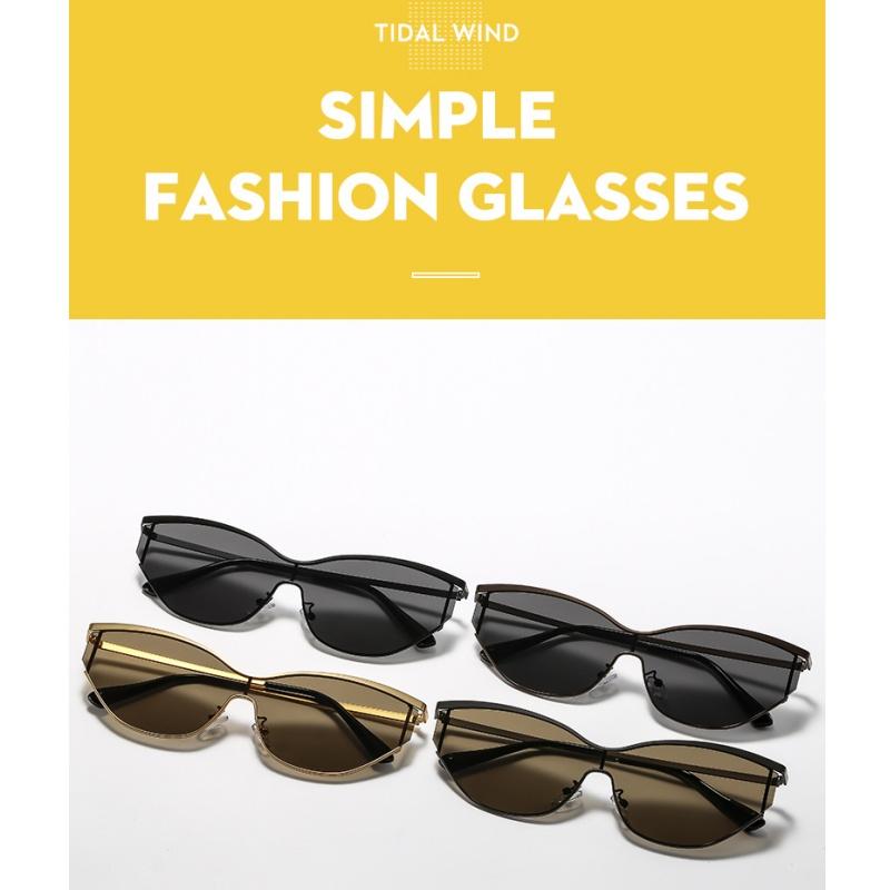 Женские солнцезащитные очки, мужские и женские модные цельнометаллические солнцезащитные очки