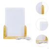 Sublimation Night Lights Blank LED Wood Lamp Base Table Acrylic Rack Photo Frame Panel for